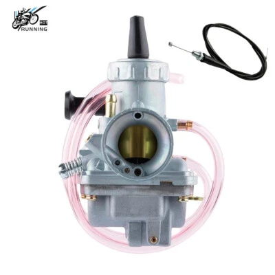 Carburetor w/ Throttle Cable for Yamaha DT125 DT175 RT100 RT180 TTR125 DT100 - Image 1 of 4
