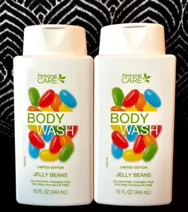 2er-Packung PERSONAL CARE JELLY BEANS CANDY CLEANING BODY WASH LIMITED EDITION 15oz SET - Bild 1 von 5