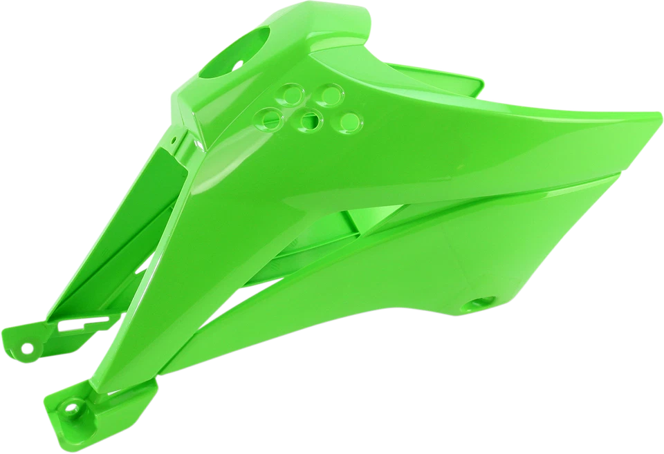 Cubiertas de radiador UFO verdes KA04716-026 para Kawasaki KLX 110 L 2010-2024 Foto 1 de 1