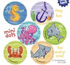 60 Sea Life Ocean Animals Stickers Party Favors Teacher Supply Shark Crab 