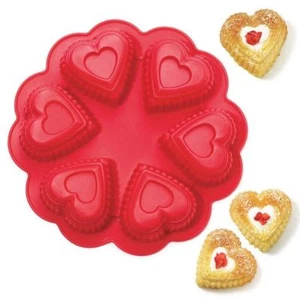 Molde de silicona para hornear corazones - pastel o caramelo - Día de San Valentín - Aniversario - Imagen 1 de 1