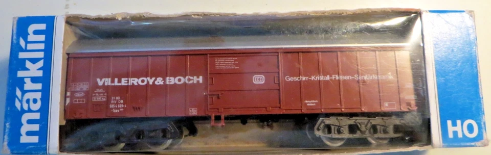 Märklin H0 4460 Wagon À Toit Basculant Villeroy & Boch De La DB Édition Limitée - Photo 1/2