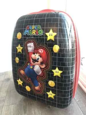 Rare 2013 Official Nintendo Super Mario 18" Hardshell Kid's Suitcase Luggage - Image 1 of 4