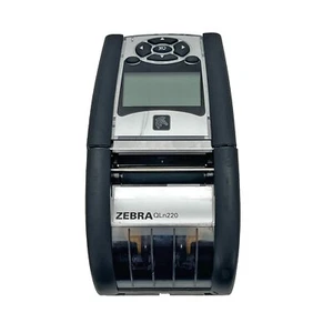 Zebra QLn220 Mobile Barcode Thermal Printer Bluetooth USB No Adapter No Battery - Picture 1 of 8