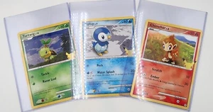 POKEMON 25TH ANNIVERSARY FIRST SINNOH PARTNER PACK JUMBO OVERSIZED IN TOPLOADER - Picture 1 of 2