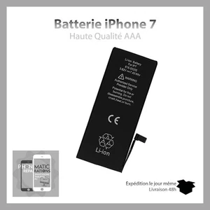 Batterie de remplacement pour Iphone 7 haute qualite 1960mAh - Foto 1 di 1