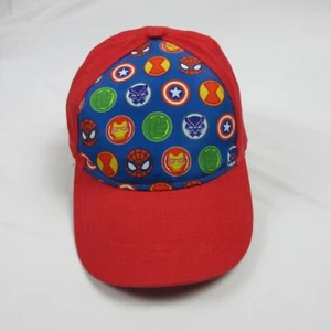 Marvel Superhero Adventures Hat Toddler Baseball Cap Red Spiderman Iron Man Kids - Picture 1 of 10
