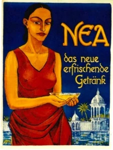 Original vintage poster NEA FRUIT JUICE ASIAN BEAUTY c.1930 - Picture 1 of 1