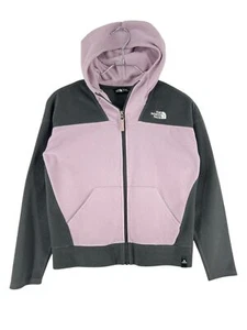 The North Face Girls Fleece Hoodie Jacket Size L - Picture 1 of 9