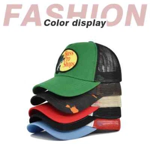 Bass Pro Shops stamping logo Hat Fishing Baseball Trucker Mesh Cap Adjustable - Picture 1 of 29