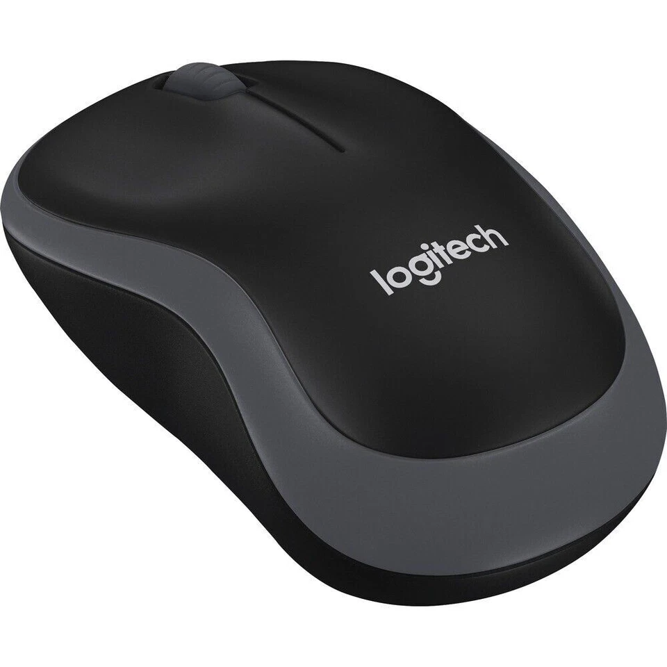 Logitech M185 (910-002225) Wireless Mouse - Swift Gray