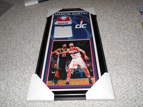 Washington Wizards Marcin Gortat AMEX Season Ticket Holder Autograph Authentic Cover