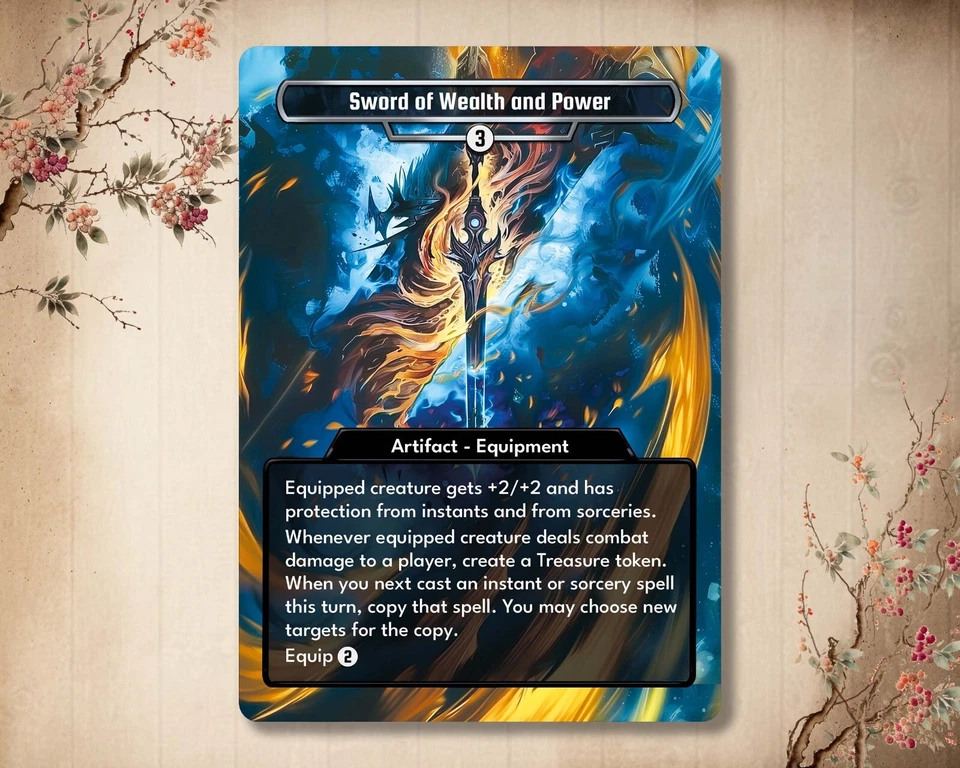 Sword of Wealth and Power - High Quality Custom [ Alternative Custom Art ] - Imagen 1 de 1