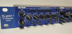 Samson S Gate 4 Four Channel Compressor / Gate - TESTED & WORKING - Picture 1 of 4