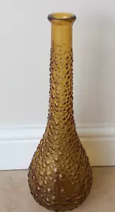 Decantador/botella Genio Empoli Italiano Vintage Amber - Imagen 1 de 12