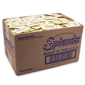 Splenda kalorienfreier Süßstoff Einzelportionspakete 2000 Stück - Bild 1 von 3