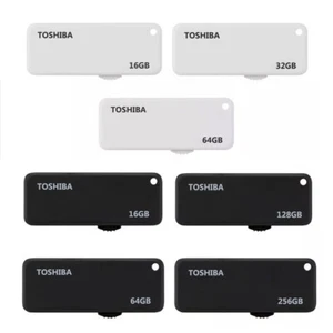 USB Flash Drive TOSHIBA U203 PC Laptop Disk Memory Stick Pack Storage Pen lot - Picture 1 of 18