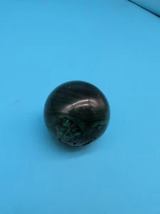 166G Natural Malachite Quartz Sphere Energy Crystal Ball Reiki Gift Decor Gem - Picture 1 of 5