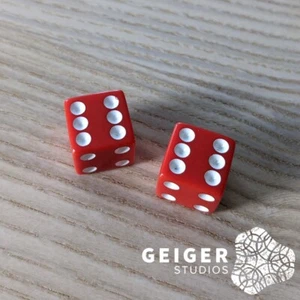 Dungeons & Dragons 2pc Dice Set | 2d6 Red | D20 DnD Accessories - Picture 1 of 1