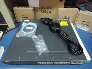 Cisco WS-C3560X-24P-L 3560X 24 port Gig POE switch. 90 Day's warranty Real time - Picture 1 of 2