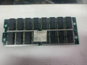 Kit RAM EDO 64 MB (2 x 32 MB) 72 pin PS/2 Simm 60ns DRAM 486/586/ Amiga - Afbeelding 1 van 3