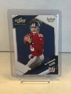 Eli Manning 2009 Score Inscriptions Artist Proof /32 Card #196 - Picture 1 of 2