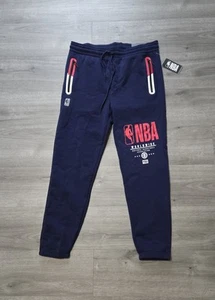 NBA Jogginghose Jogger Herren Größe L Blau Comfort Fit Hose Neu mit Etikett - Bild 1 von 12