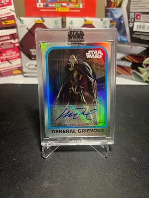 Star Wars Signature Series 2022, General Grievous Autograph Card - Image 1 of 2