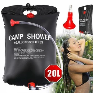 Bolsa de Ducha Solar, Calefacción Solar Camping Bolsa de Ducha, Bolsa de Ducha Portátil Camping - Imagen 1 de 18