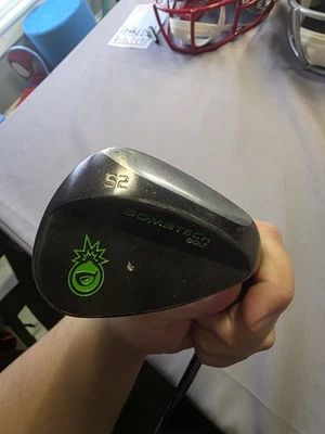 BOMBTECH GOLF 52 GAP WEDGE  STEEL RIGHT HANDED GOLF CLUB - Image 1 of 4