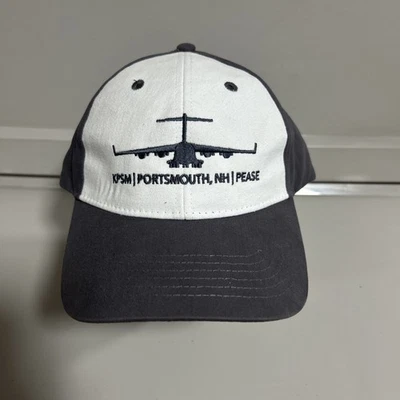 KPSM Portsmouth NH Aeropuerto Militar C-17 Logo Ajustable Sombrero (Gorra) Bordado OS Foto 1 de 4