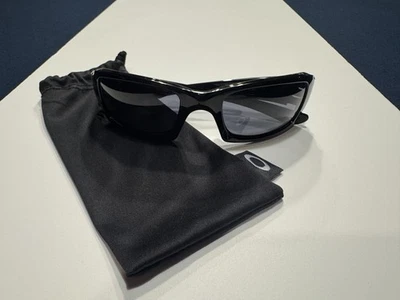 Oakley Fives Squared Wrap Sunglasses OO9238-0454 Black 54-20 133 Barely Used - Image 1 of 4