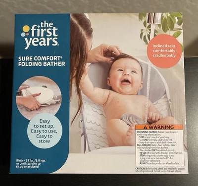 Bañista plegable The First Years Sure Comfort Foto 1 de 2