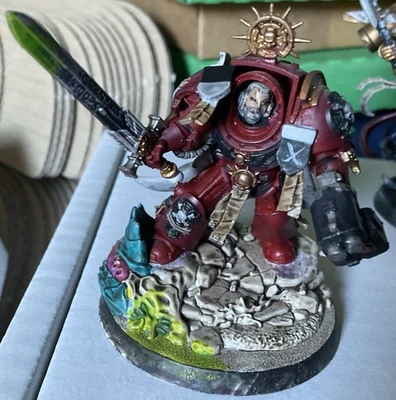 Warhammer 40K - Space Marines - Terminator Captain (R77) Exc - Image 1 of 3