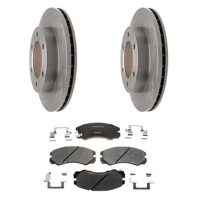 For Isuzu Rodeo Sport 01-02 Raybestos R-Line Front Brake Kit w Ceramic Pads Foto 1 de 4