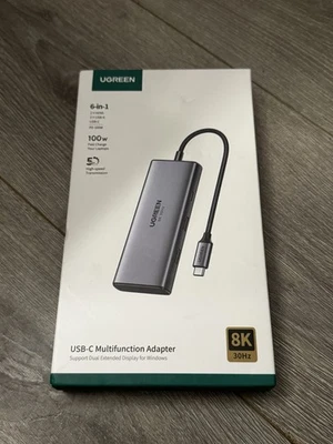 UGreen 6 in 1 USB-C Multifunction Adapter - New - Image 1 of 2