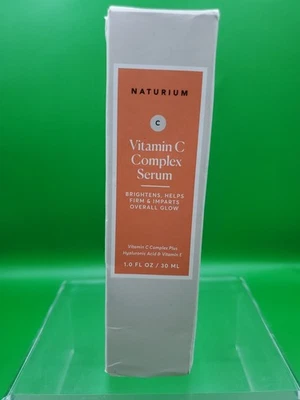 Naturium Vitamin C Complex Serum Skincare Brightens Firms Overall Glow 1oz New - Image 1 of 4