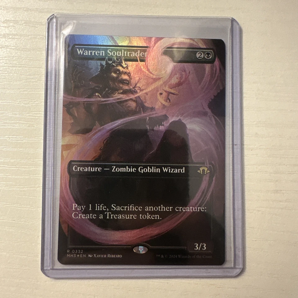 NEW  Warren Soultrader (Borderless) Modern Horizons 3 Foil - Image 1 of 1