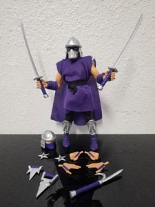 Super 7 TMNT Ultimates Shredder Silver Armor 7" Figur komplett lose - Bild 1 von 4