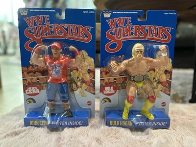 2 figuras de acción coleccionables WWE Ljn Hulk Hogan y John Cena ¡NUEVO!! Foto 1 de 2