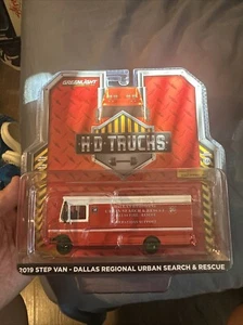 2024 GREENLIGHT GREEN MACHINE 2019 DALLAS SEARCH RESCUE STEP VAN HD TRUCKS Chase - Picture 1 of 4