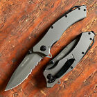 Tac-Force TITANIUM Coated Spring Assisted Pocket Serrated Combo Knife Grey Black