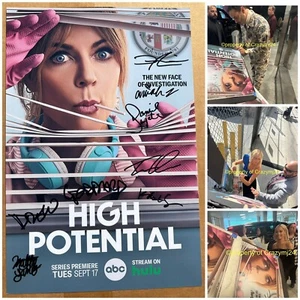 7 signierte High Potential Poster Kaitlin Olson Daniel Sunjata Amirah J Autogramm - Bild 1 von 10