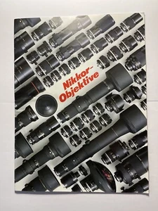 Brochure/Dépliant en Allemand DAS NIKON SYSTEM Nikkor Objective - Deutsche - Picture 1 of 1