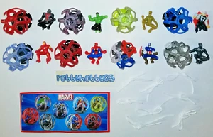 MARVEL AVENGERS COMPLETE SET 8 FIGURES WITH PAPERS KINDER SURPRISE EGG TOYS 2019 - Picture 1 of 1