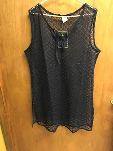 Traje de baño de punto azul marino para mujer talla grande A8 - Imagen 1 de 6