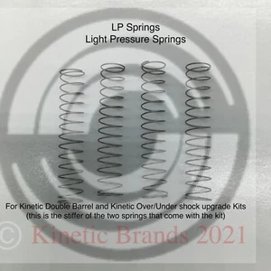 Light Pressure Springs (LP) for Kinetic shock upgrade kits Stock or HR's - Picture 1 of 2