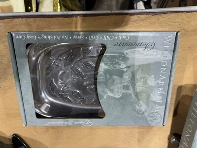 Wilton Armetale Botanica Bread Tray 9 in x 6 in Serving Platter #829344 - Image 1 of 4