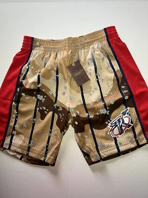 Pantalones Cortos Mitchell & Ness NBA Swingman Houston Rockets Desierto Camuflaje Reflectante Para Hombre XL Foto 1 de 4