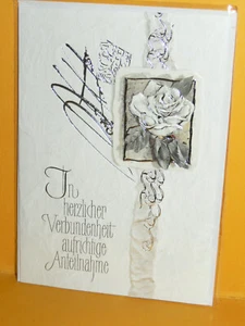 Trauerkarte Beileidskarte mit Briefumschlag - Nr. 1 - Neu&Ovp -  - Bild 1 von 1